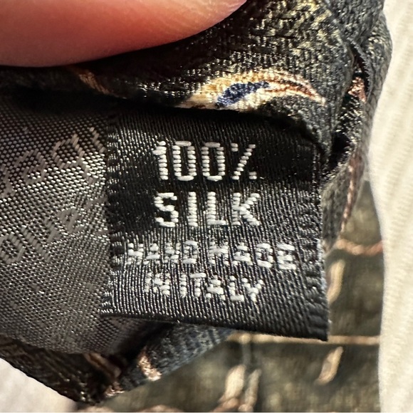 Lamberti necktie, 100% silk, made in Italy, office, date night, evening - Picture 2 of 9